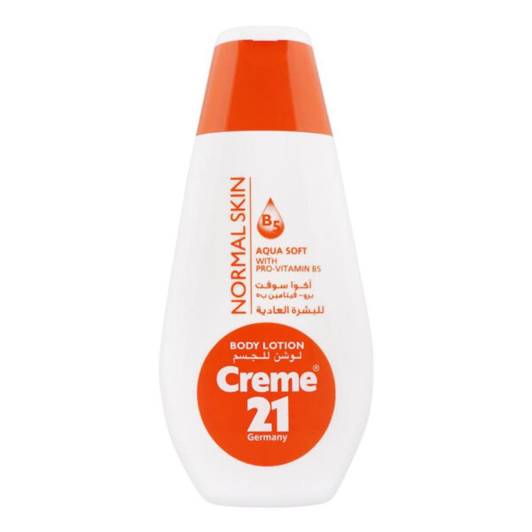 Creme 21 (GERMANY) Body Lotion Normal Skin Lotion AQUA Soft with PRO-Vitamin B5 400 ML