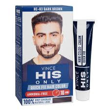 Dark Brown Men Hair Color - His Only (HC-03)