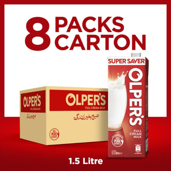 Olpers Full Cream Milk Carton (1x8)