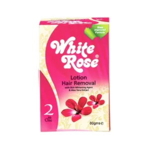 White Rose Hair Removal Lotion (With Aloe Vera Extract)