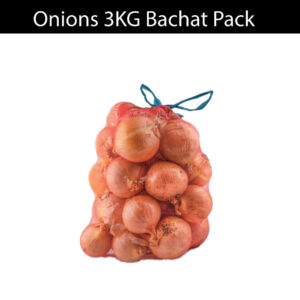Onion | 3 kg Savings Pack (Mix Size Pack)