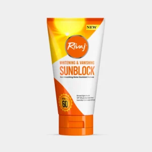 Rivaj Whitening & Vanishing SPF60 Sunblock