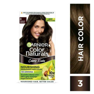 Garnier - Color Naturals Cr?me Hair Color - 3 Dark Brown