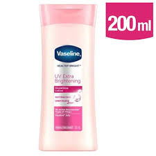 Vaseline UV Extra Brightening Gluta Glow Lotion 200ml