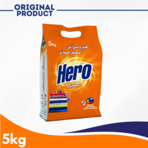 Hero Detergent Powder for Deep Cleaning Washing - 5 Kg