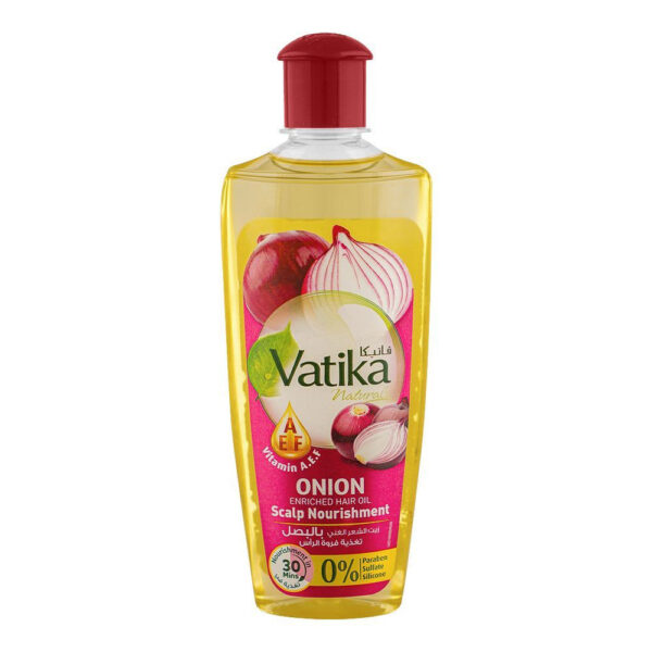 Dabur Vatika Naturals Scalp Nourishment Onion Enriched Hair Oil